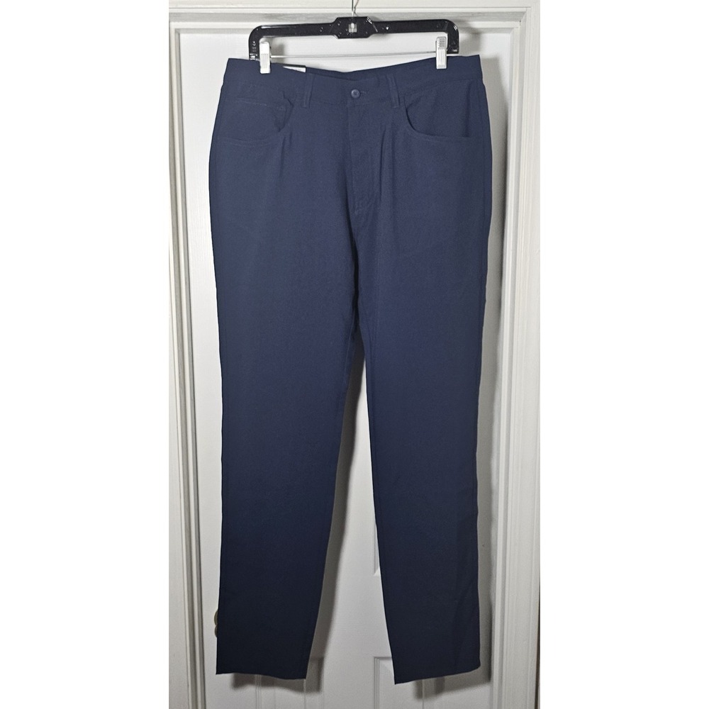 Footjoy Moxie 5 Pocket Performance Pants Size 35×34 Navy Blue‎